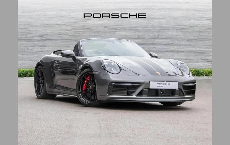 Used Porsche 911 472 HP (347 kW) 2022 Grey Cabriolet