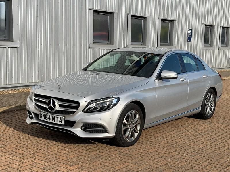 Begagnad Mercedes C220 170 HK (125 kW) 2014 Silver Sedan