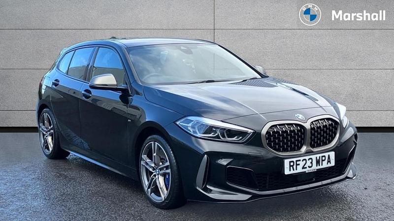 Used BMW M135 Shadowline 302 HP (222 kW) 2023 Black Hatchback