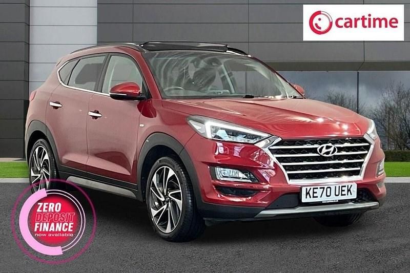 Used Hyundai Tucson Premium SE 136 HP (100 kW) 2020 Red SUV