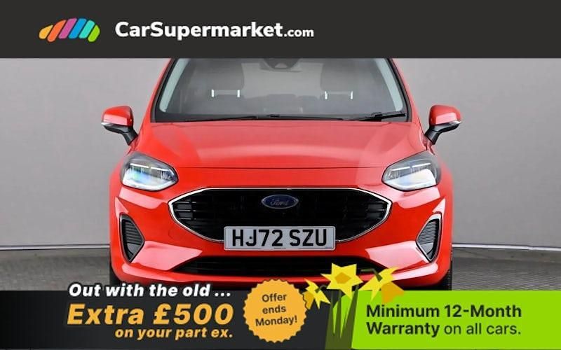Used Ford Fiesta Trend 101 HP (74 kW) 2022 Red Hatchback