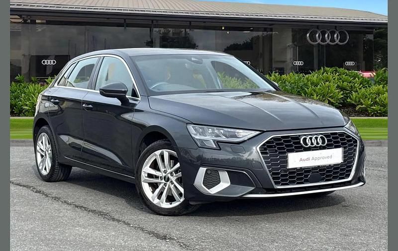 Used Audi A3 Sport 110 HP (80 kW) 2023 Grey Sedan