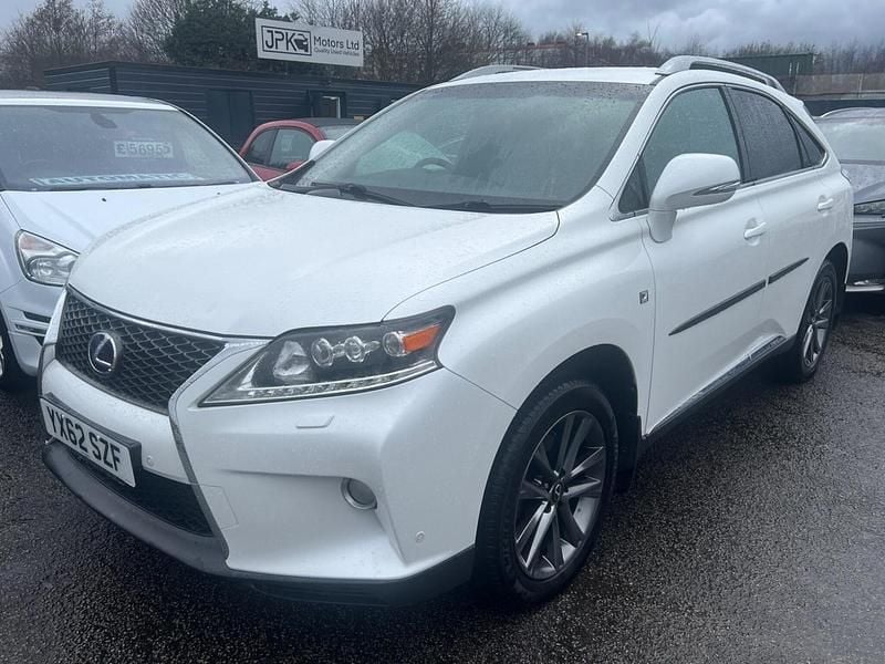 Used Lexus RX450h Sport Line 2013 White SUV