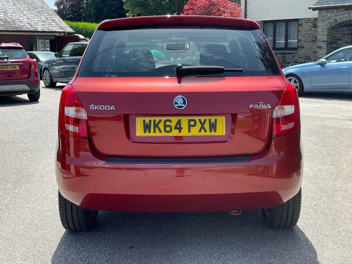 Used Skoda Fabia SE 2014 Red Hatchback