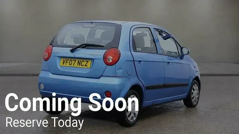 Used Chevrolet Matiz SE 2007 Blue Hatchback