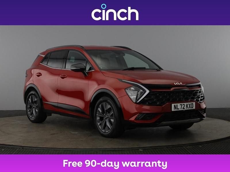Red Used 2022 Kia Sportage GT-Line SUV | £20,849 (Fair price) - Image 1/3