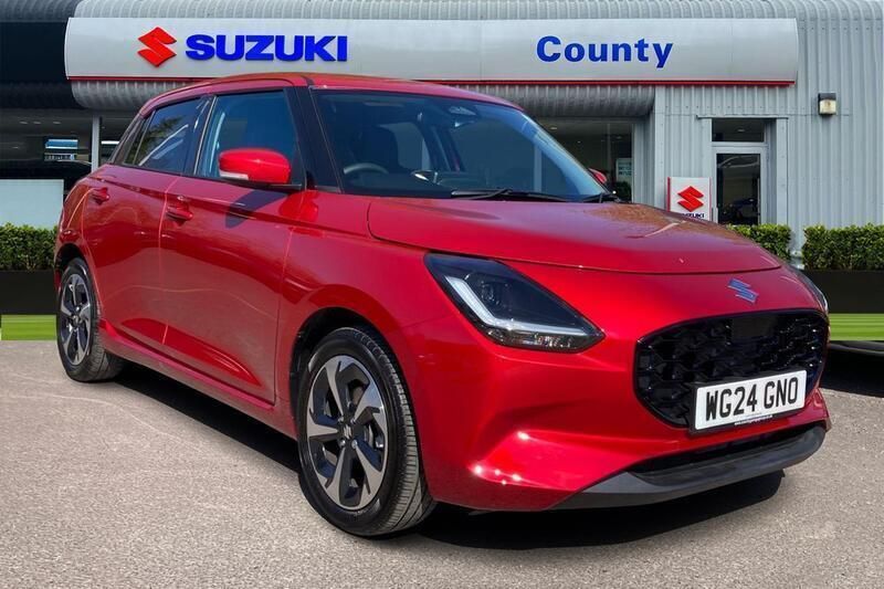Red Used 2024 Suzuki Swift Hatchback | £17,128 (Expensive) - Image 1/4