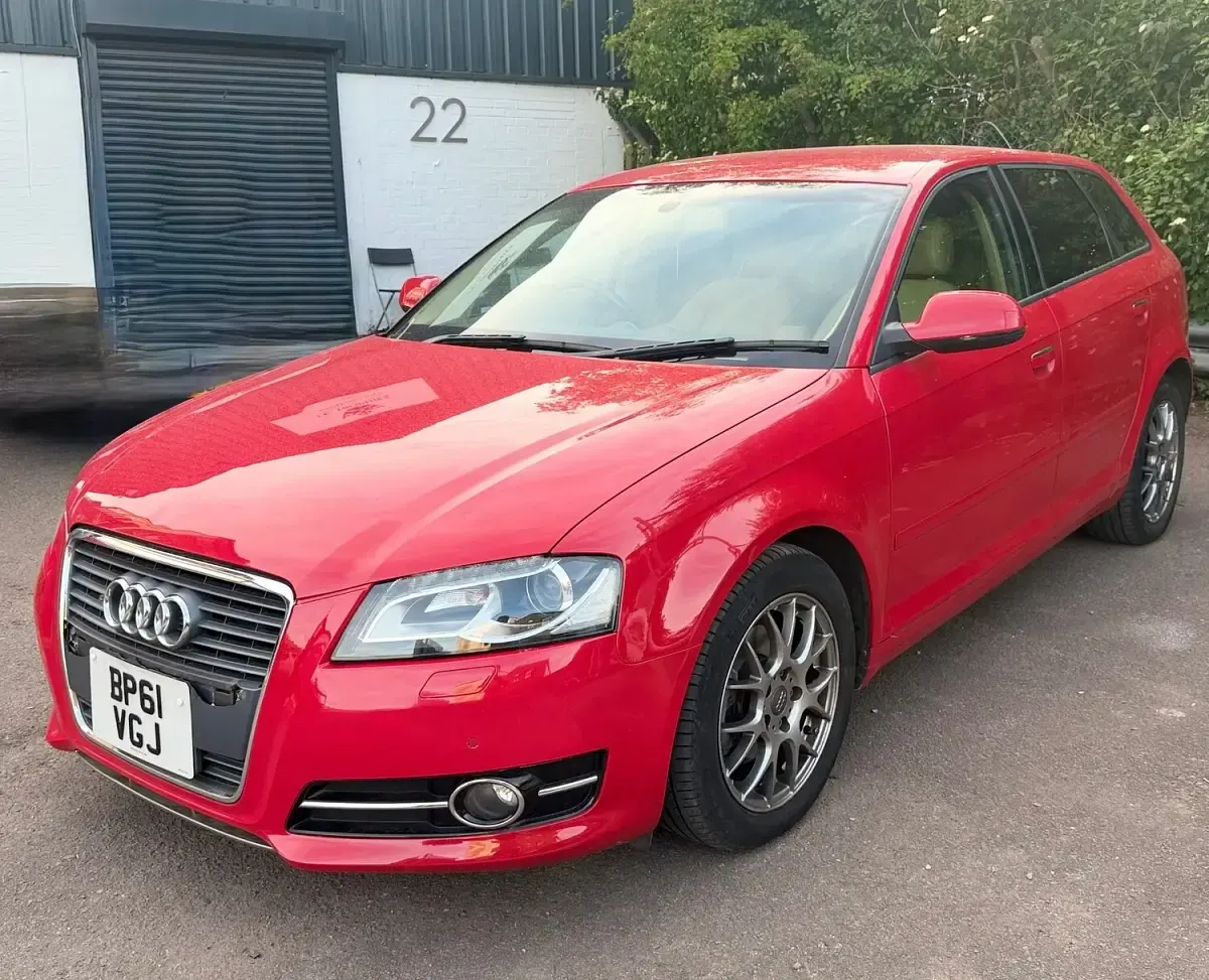 Used Audi A3 2012 Red Hatchback