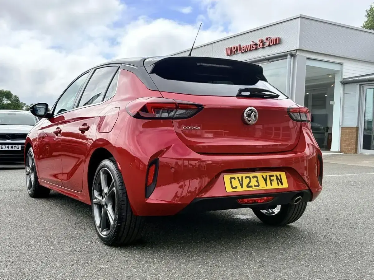 Used Vauxhall Corsa Ultimate 99 HP (72 kW) 2023 Red Hatchback