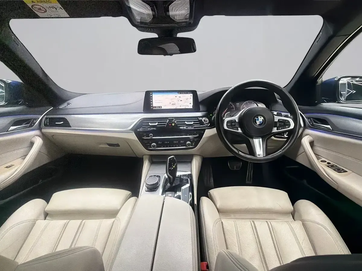 Used BMW 520 M Sport 187 HP (137 kW) 2018 Blue Sedan