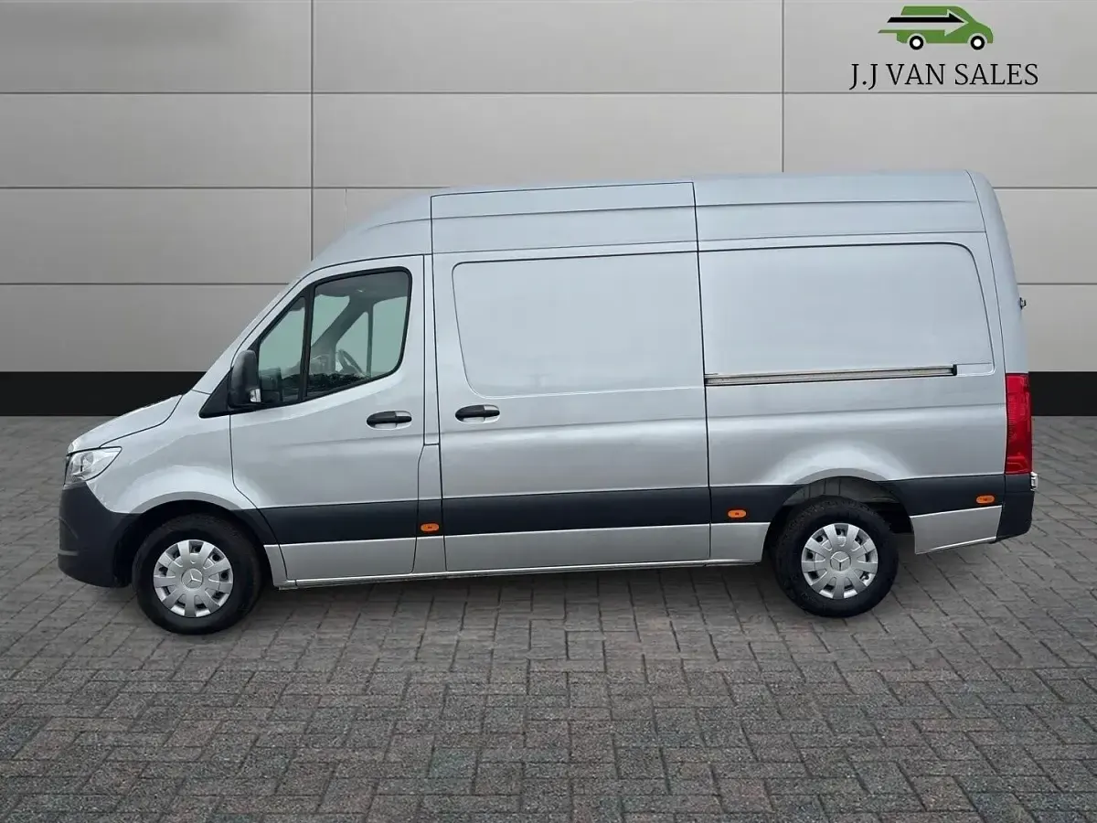 Used Mercedes Sprinter Progressive 150 HP (110 kW) 2021 Silver Van