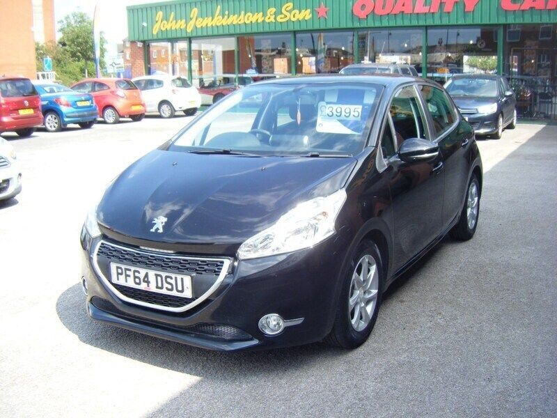 Black Used 2015 Peugeot 208 Active Hatchback | £3,995 (A bit pricey) - Image 1/4