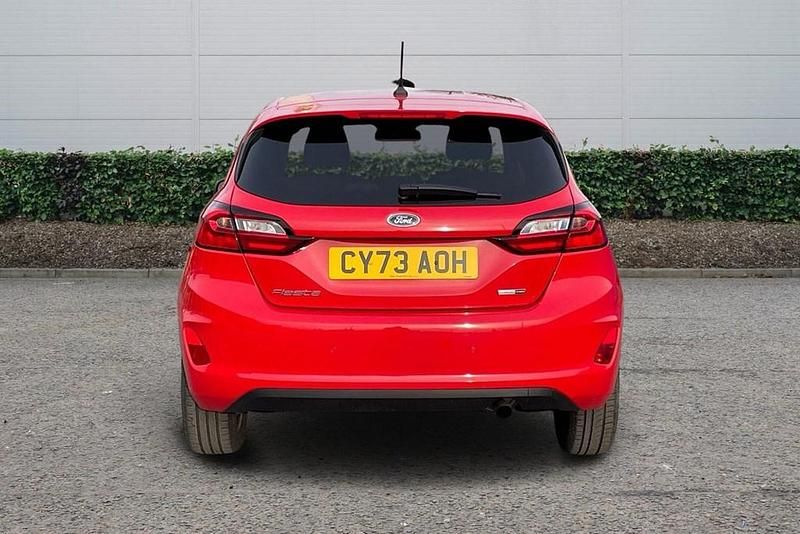 Used Ford Fiesta Titanium 2023 Red Hatchback