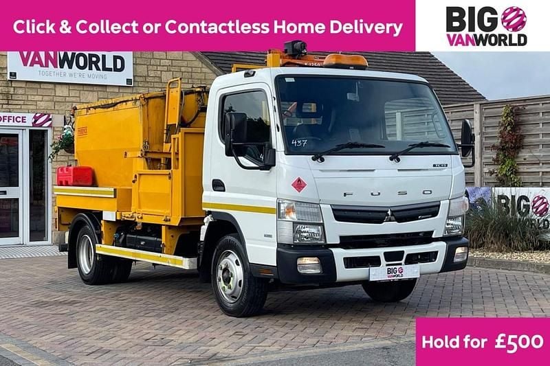 White Used 2020 Mitsubishi Canter Pickup | £25,000 - Image 1/3
