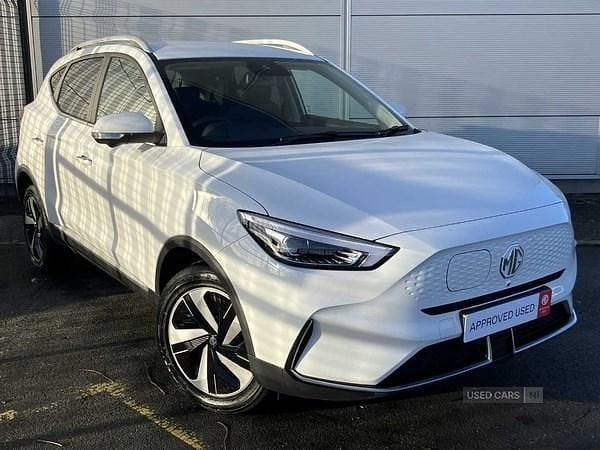 White New 2024 MG ZS Trophy Connect Sedan | £17,990 (Good price) - Image 1/4
