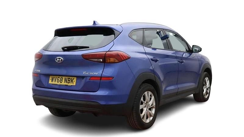 Used Hyundai Tucson SE 132 HP (97 kW) 2018 Blue SUV
