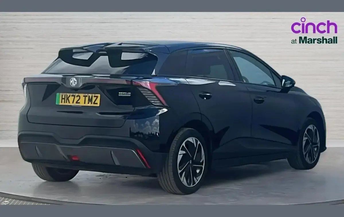 Used MG MG4 EV Trophy 150 kW (204 HP) 2022 Black Hatchback