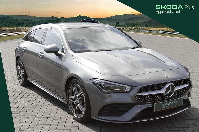 Grey Used 2019 Mercedes CLA200 AMG Line Premium Plus Estate | £20,995 (Good price) - Image 1/4