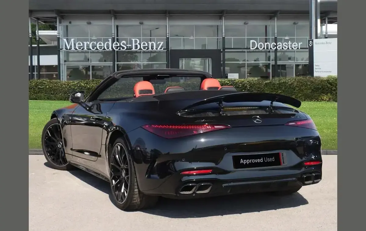 Used Mercedes SL55 AMG Premium Plus 469 HP (344 kW) 2023 Black Cabriolet