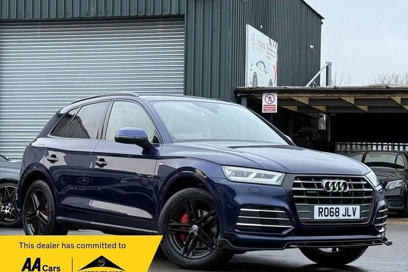 Blue Used 2018 Audi Q5 S-Line SUV | £15,990 (Fair price) - Image 1/1
