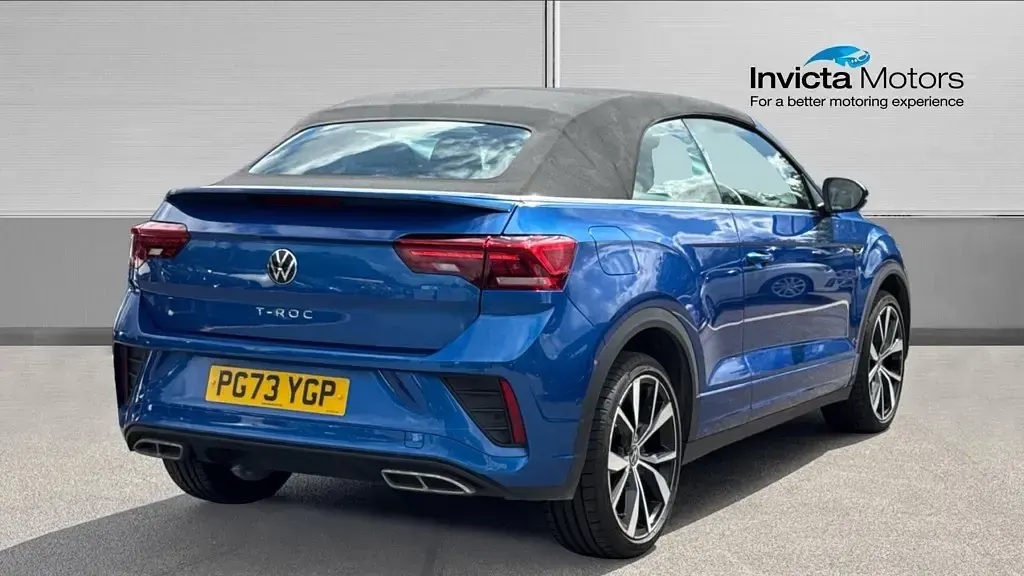 Used VW T-Roc R-line 150 HP (110 kW) 2024 Black SUV
