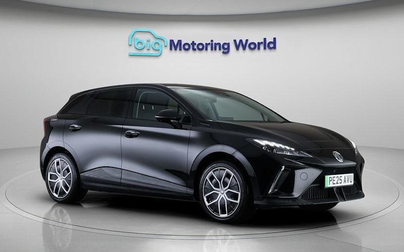 Used MG MG4 EV Trophy 150 kW (204 HP) 2025 Black Hatchback