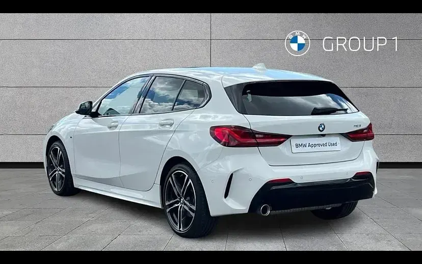 Used BMW 118 M Sport 134 HP (98 kW) 2023 White Hatchback