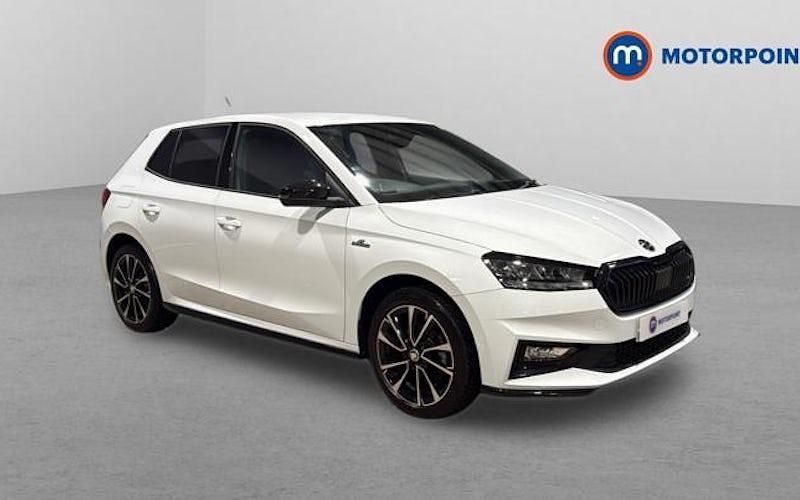 Used Skoda Fabia Monte Carlo 150 HP (110 kW) 2024 White Hatchback