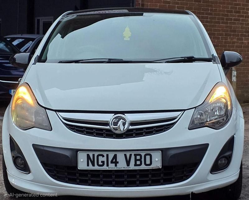Used Vauxhall Corsa Edition 2014 White Hatchback