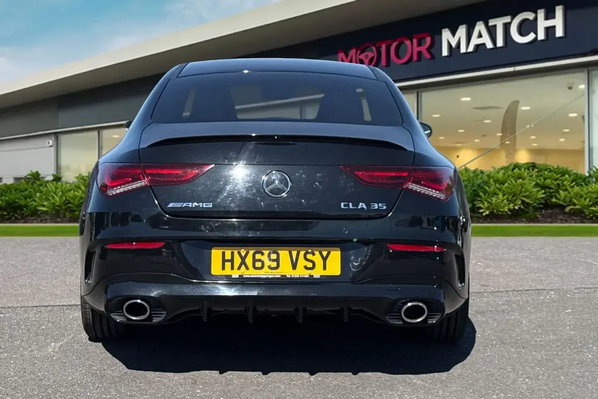 Used Mercedes CLA35 AMG 306 HP (225 kW) 2020 Black Coupe
