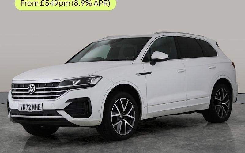 Used VW Touareg R-line 231 HP (169 kW) 2022 White SUV