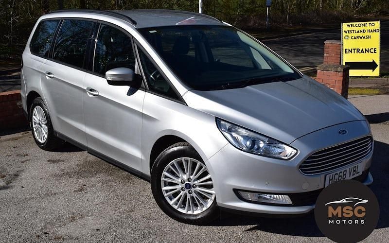 Used Ford Galaxy Zetec 150 HP (110 kW) 2019 Silver MPV