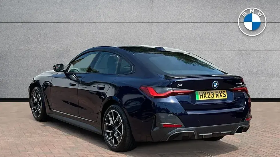 Used BMW i4 M Sport 250 kW (340 HP) 2023 Blue Sedan
