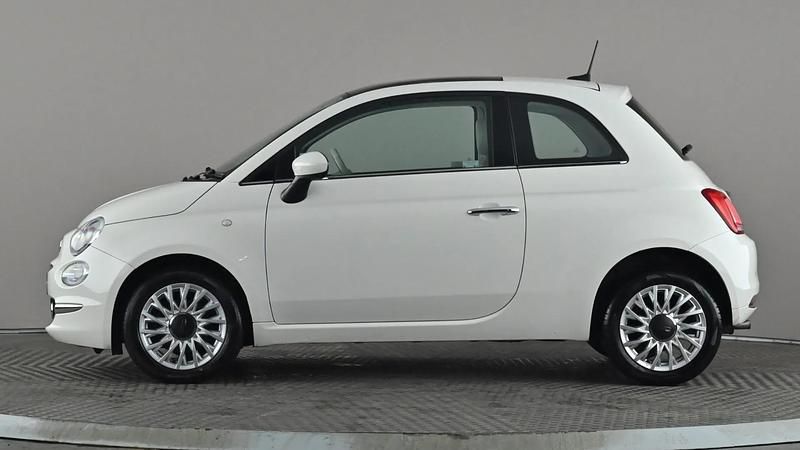 Used Fiat 500 Lounge 69 HP (50 kW) 2018 White Hatchback