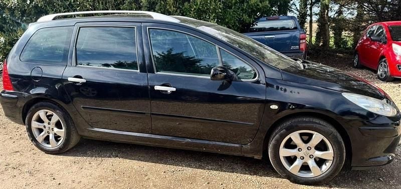 Used Peugeot 307 109 HP (80 kW) 2008 Black Estate