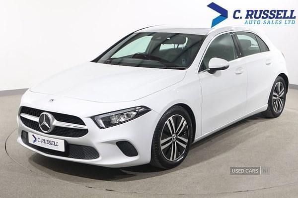White Used 2021 Mercedes A200 Hatchback | £15,750 (Good price) - Image 1/4