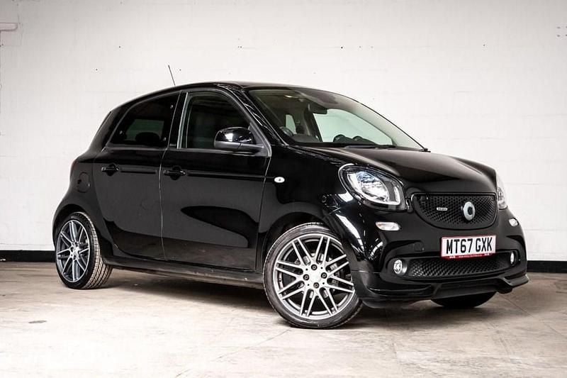 Used Smart ForFour Brabus Xclusive 109 HP (80 kW) 2017 Black Hatchback