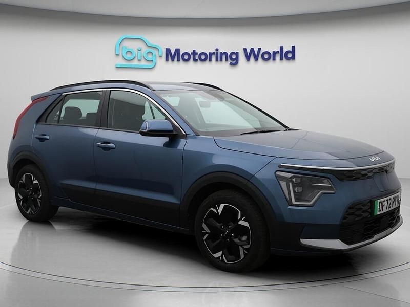 Blue Used 2023 Kia e-Niro 2 SUV | £19,500 (Fair price) - Image 1/4