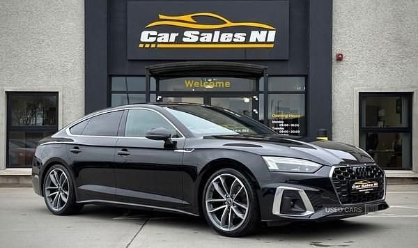 Used Audi A5 S-Line 163 HP (119 kW) 2023 Black Coupe