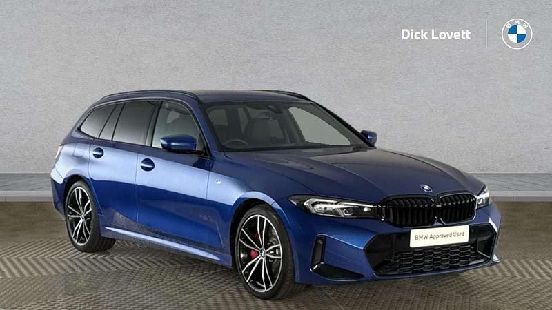 Blue Used 2024 BMW 320 M Sport Estate | £39,000 - Image 1/4