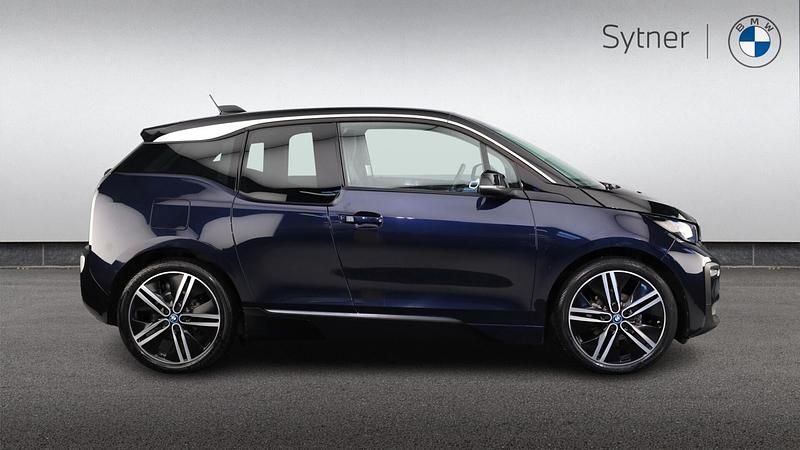 Used BMW i3 Comfort Edition 125 kW (170 HP) 2021 Imperial blue with highlight frozen grey metallic  Hatchback
