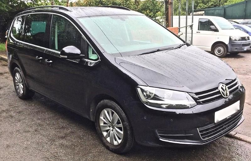 Used VW Sharan SE 140 HP (102 kW) 2011 Black MPV