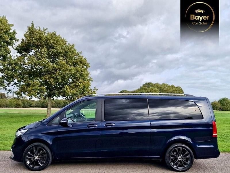 Used Mercedes V220 2019 Blue MPV