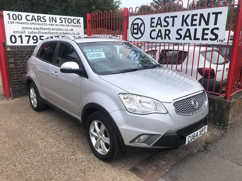 Used Ssangyong (KGM) Korando 2014 Silver Estate