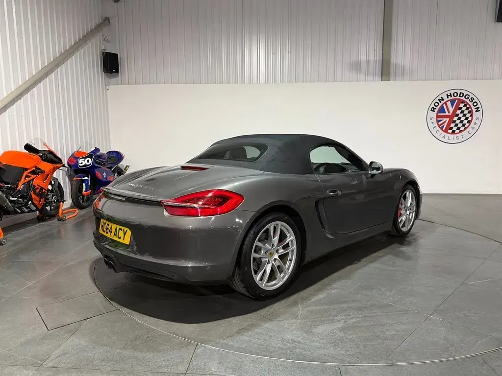 Used Porsche Boxster 265 HP (194 kW) 2015 Grey Cabriolet