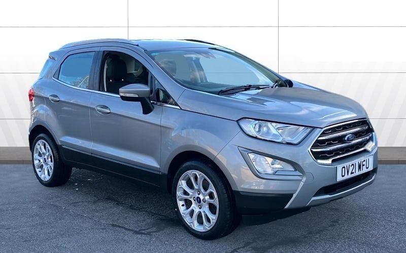 Silver Used 2021 Ford Ecosport Titanium SUV | £9,795 (Fair price) - Image 1/4