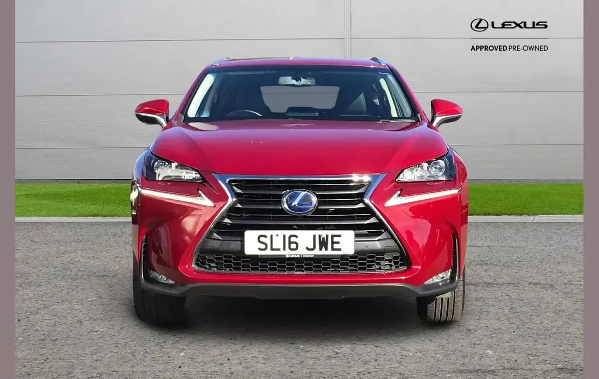 Used Lexus NX300h Luxury Line 194 HP (142 kW) 2016 Red SUV
