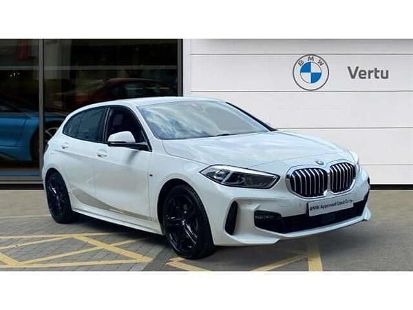 White Used 2021 BMW 118 M Sport Hatchback | £21,671 (Fair price) - Image 1/4