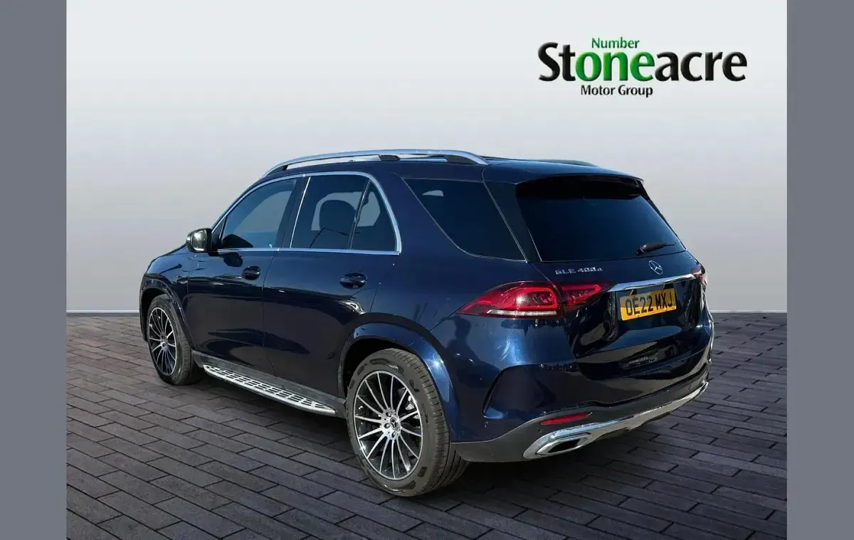 Usado Mercedes GLE400 AMG line 325 HP (239 kW) 2022 Azul SUV