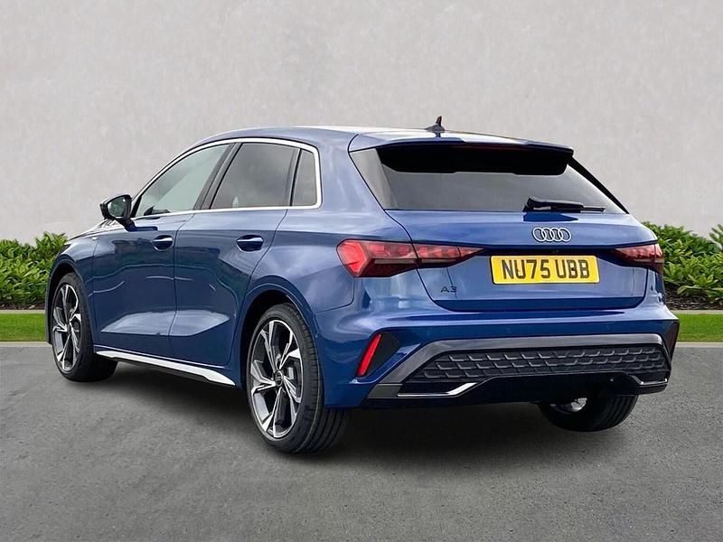 Used Audi A3 S-Line 147 HP (108 kW) 2025 Blue Hatchback